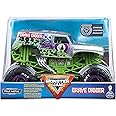 Monster Jam, Official Grave Digger Monster Truck, Die-Cast Vehicle, 1:24 Scale