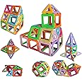 Magnetic Tiles Building Blocks Game Set Toys,Magnet Stacking Blocks, Magnetic Tiles for Girls and Boys Birthday Gift by Dream