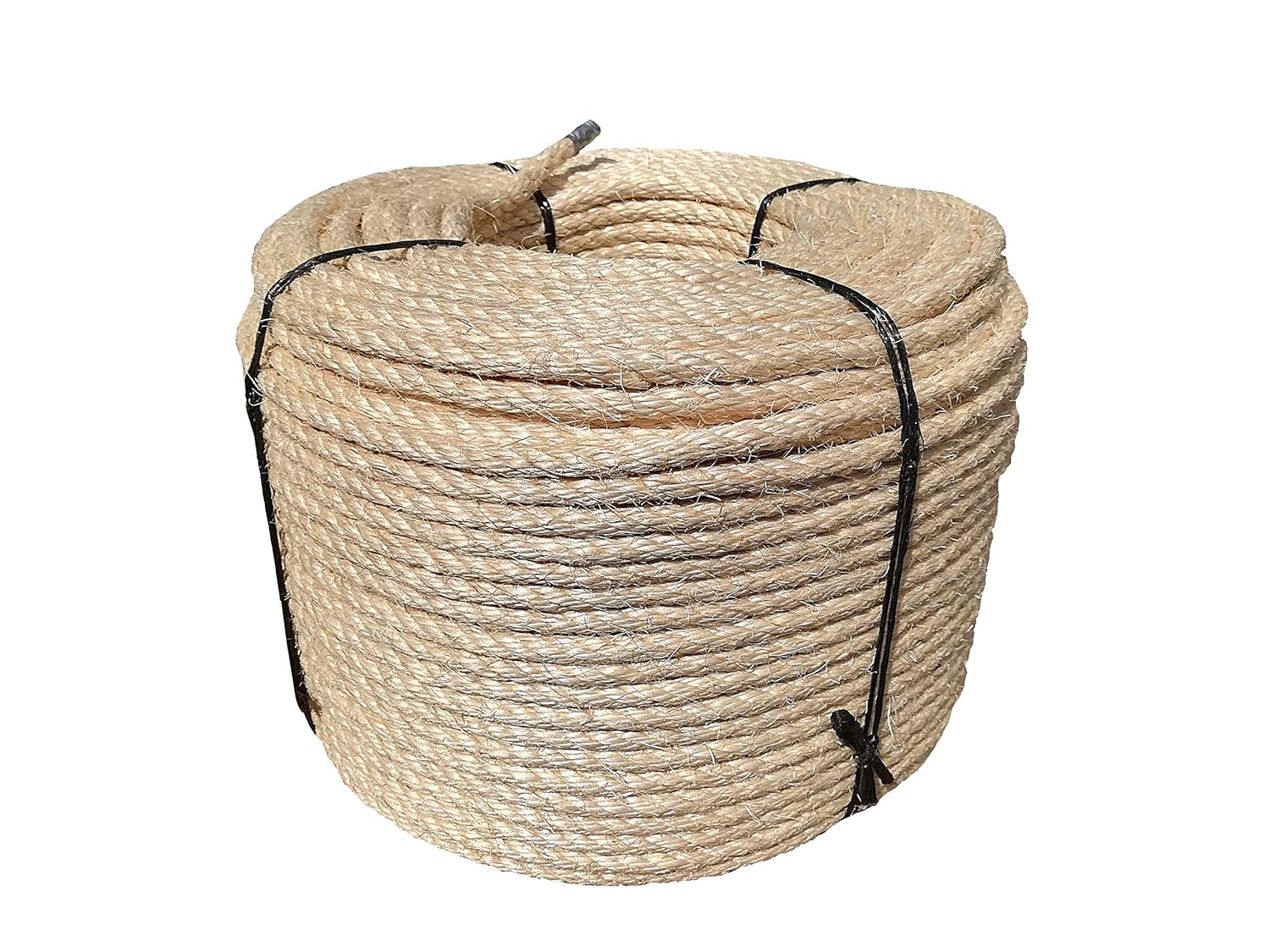 Corda Di Sisal Grigio 8mm Per Tiragraffi - 20 Metri, Naturale, Per Gatti, Premium - Foto 12