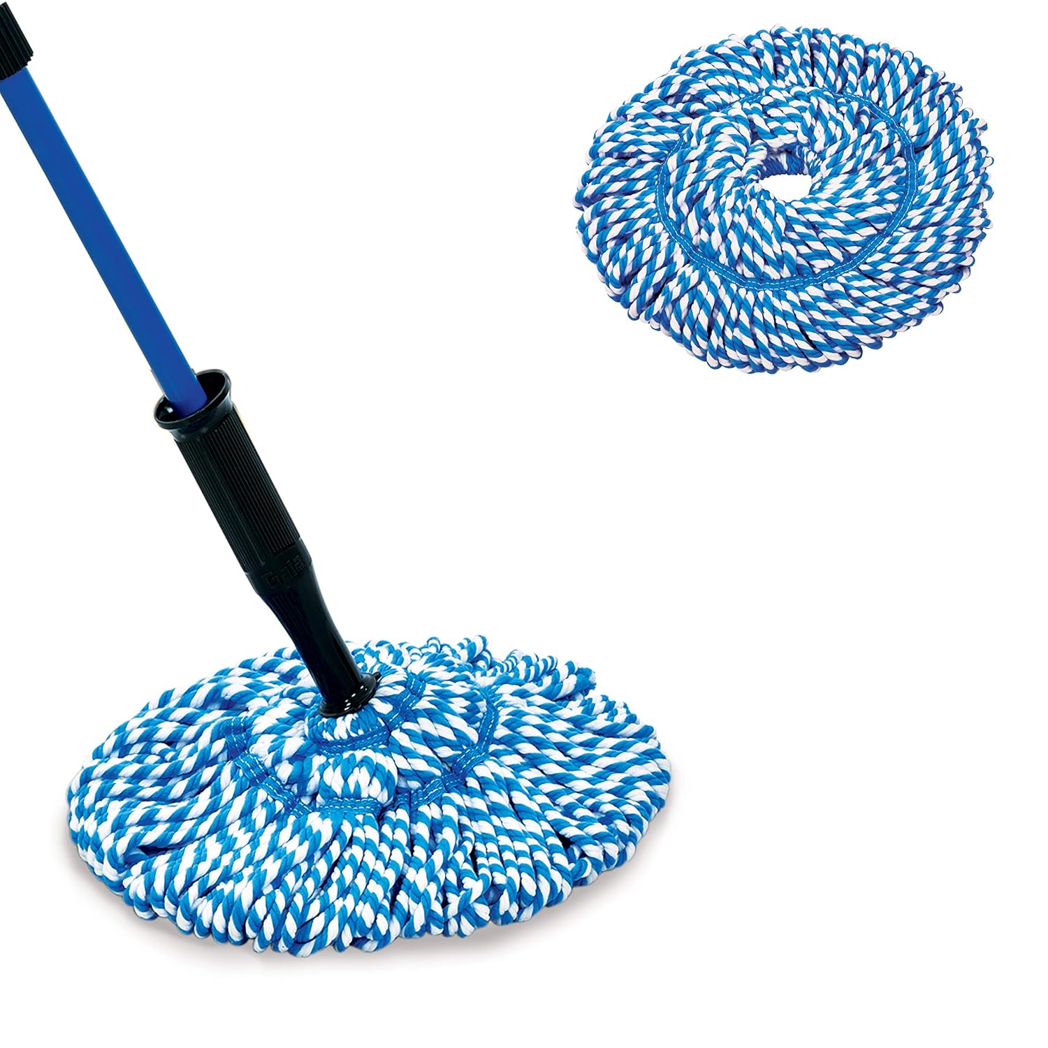 GALA Microfiber Twist Mop Modular, Blue and Black Amazon.in Home