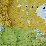 Maps International Huge World Map Political 2025 201cm x 116.5cm Front Sheet view 5