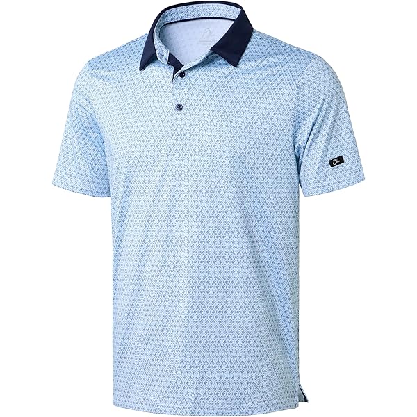 Amazon.com: Alex Vando Mens Golf Shirt Moisture Wicking Quick-Dry