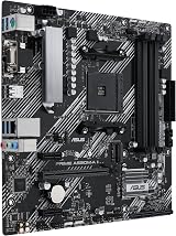 ASUS Prime A520M-A II/CSM AMD AM4 microATX Motherboard ECC M.2 1Gb Ethernet view 3