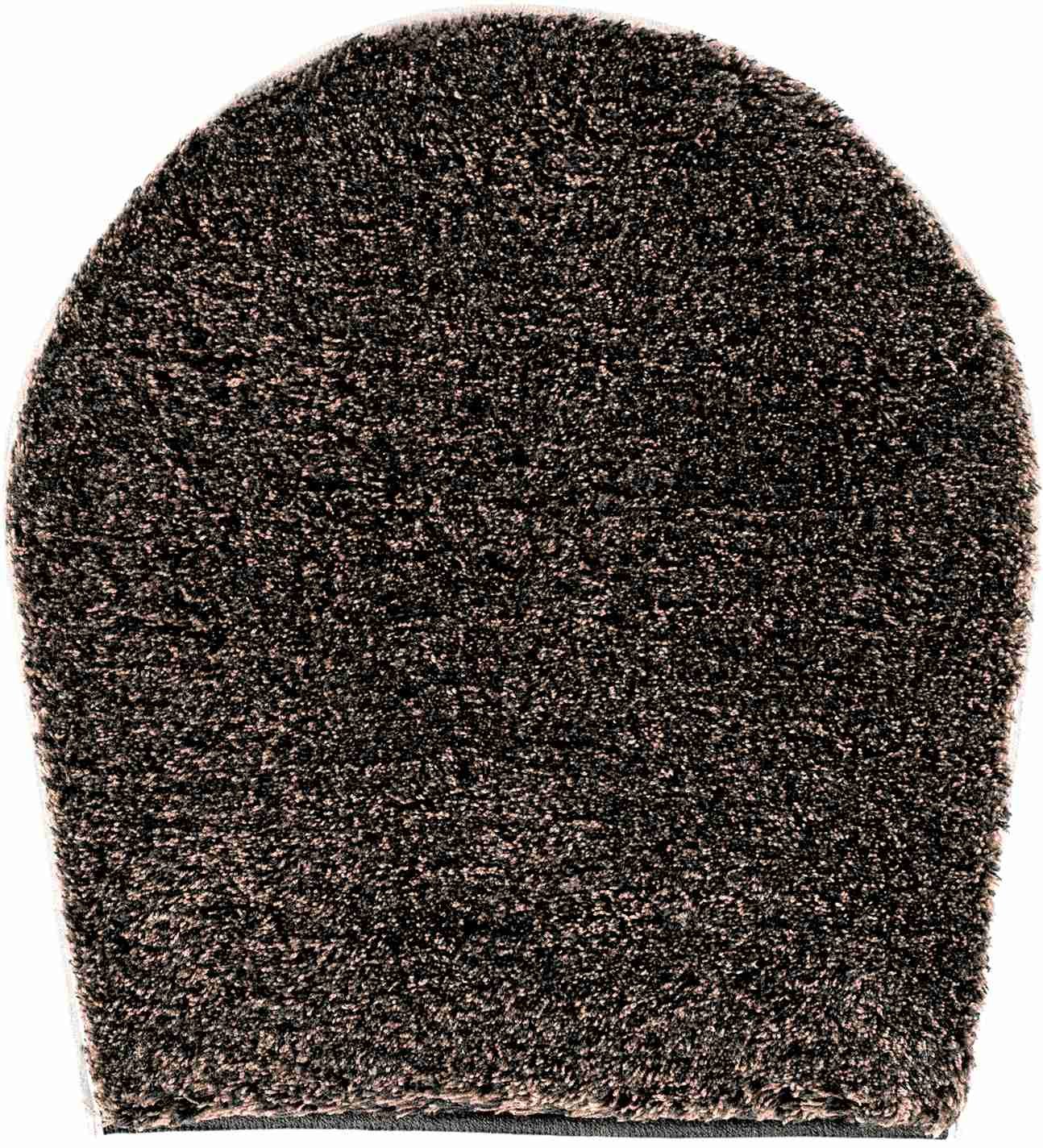 Grund bath rug 32 mm, ultra soft and absorbent, anti slip, LEX, toilet seat cover 47x50 cm, mocca