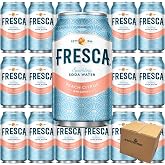 WESTERNMBY Fresca Peach Citrus Soda Cans, 12 fl oz, 18 Cans, Total: 216.0 Fl Oz