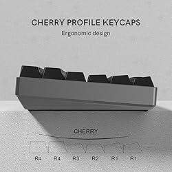 dagaladoo Black keycap Set,Shine Through keycaps 60