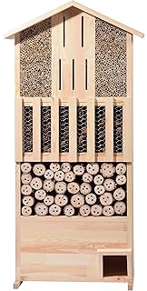 Neu Grosser Holzerner Frei Stehend Insekt Kafer Garten Hotel Haus