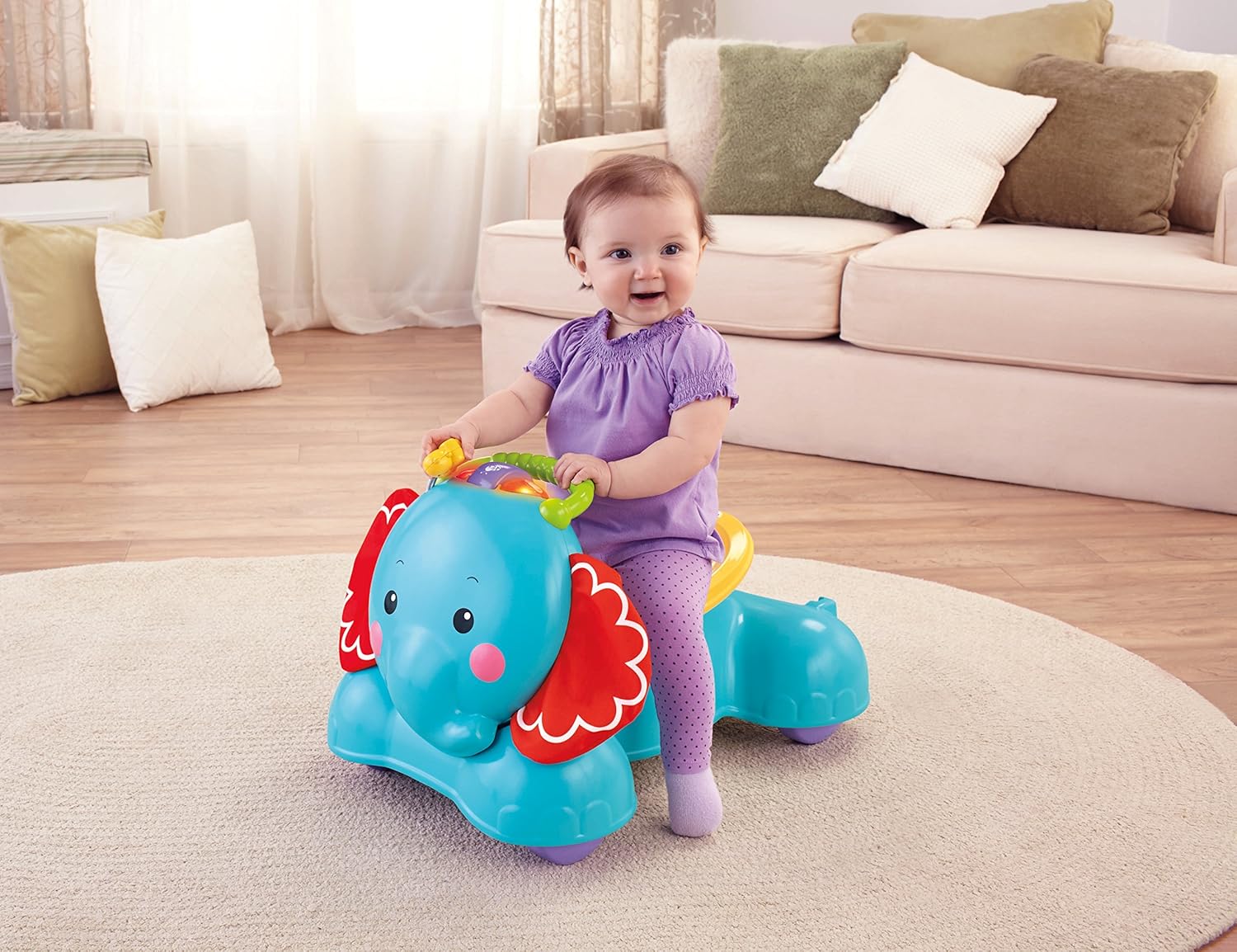 correpasillos elefante fisher price