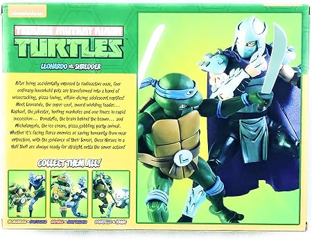 Amazon Neca Figurine Tmnt 2 Pack Leonardo Shredder 18cm おもちゃ おもちゃ Amazon Neca Figurine Tmnt 2 Pack Leonardo Shredder 18cm おもちゃ おもちゃ