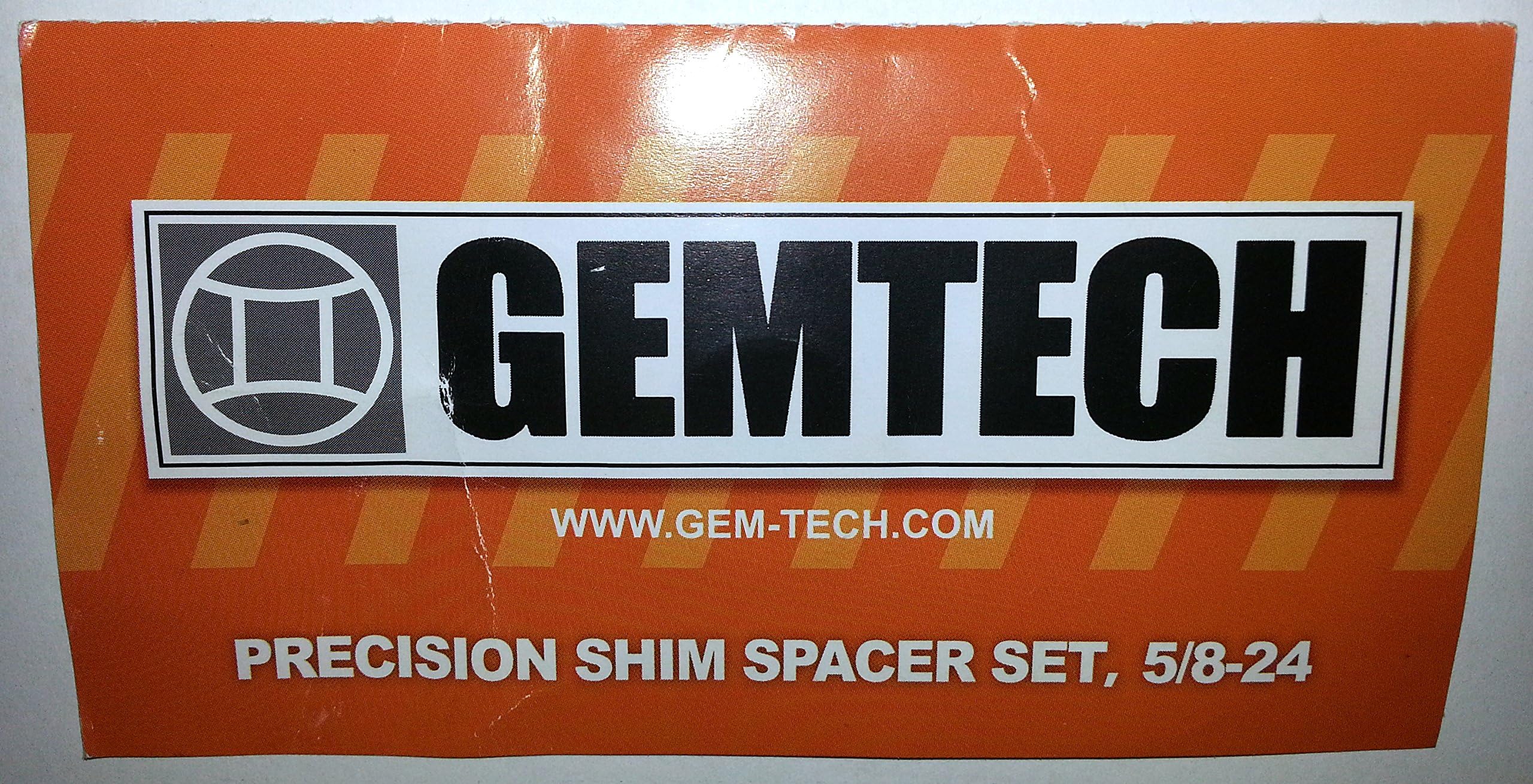 GEMTECH Precision Muzzle Brake/Device Alignment Stainless Steel Shim Set For Threaded Rifle Barrels - Better Than Spike's, PWS Kits! Compare To SAF0001 SAF0002 (GT6 5/8-24)