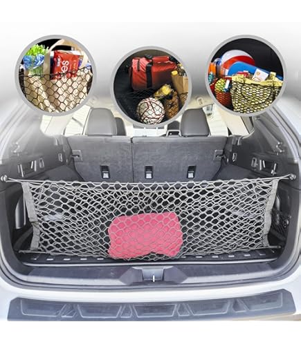 Organizador De Carga De Red De Malla De Maletero De Coche Para Subaru