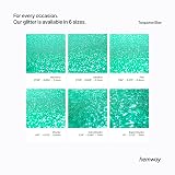 Hemway Turquoise Blue Holographic Glitter Ultrafine 130g Shaker view 3