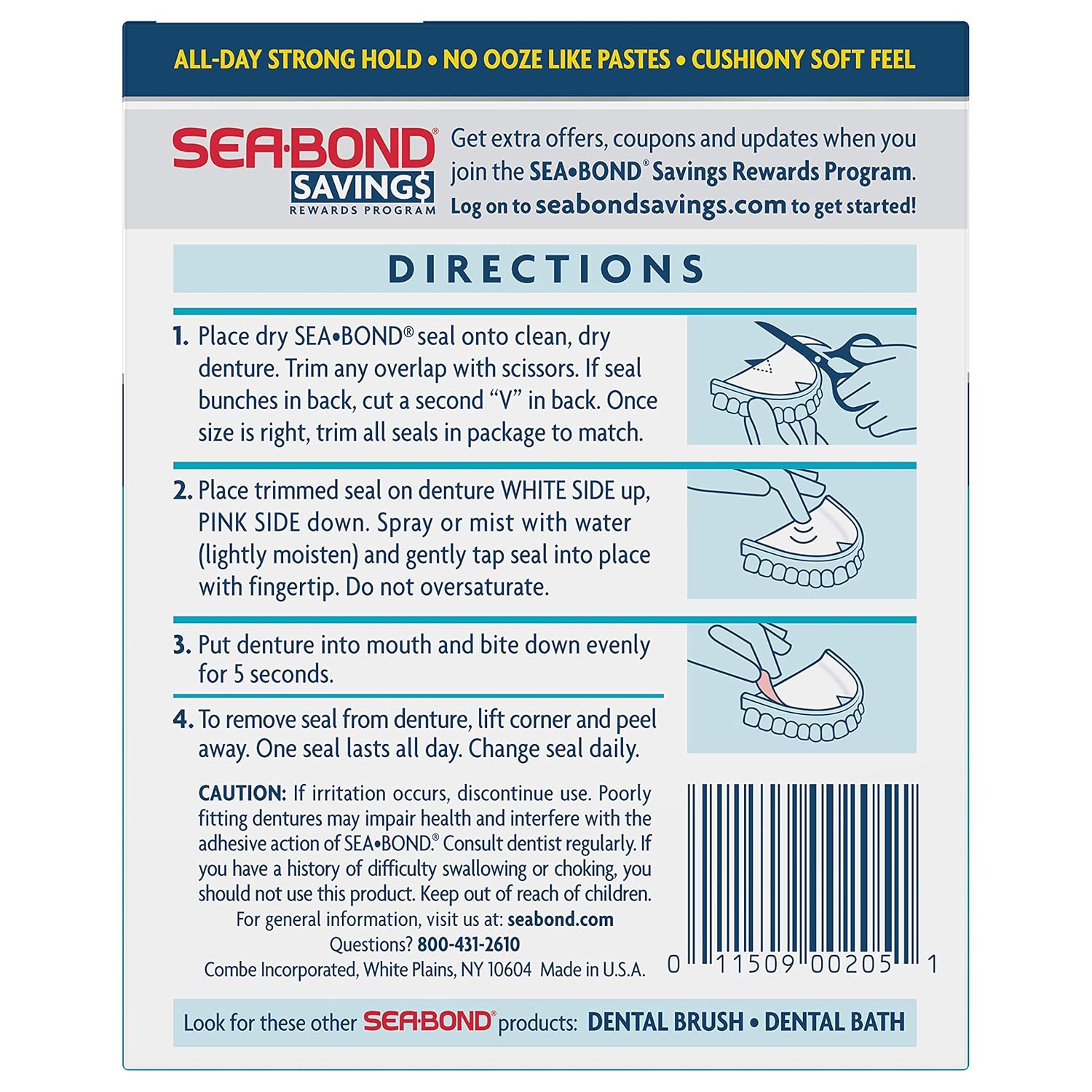 Sea Bond Denture Bath