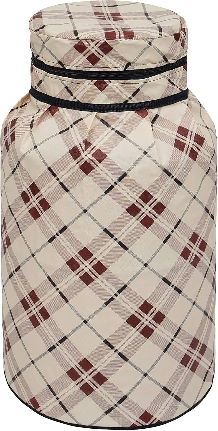 Lithara LPG PVC Gas Cylinder Cover (25 * 21 Inches), Multicolour CYCA01