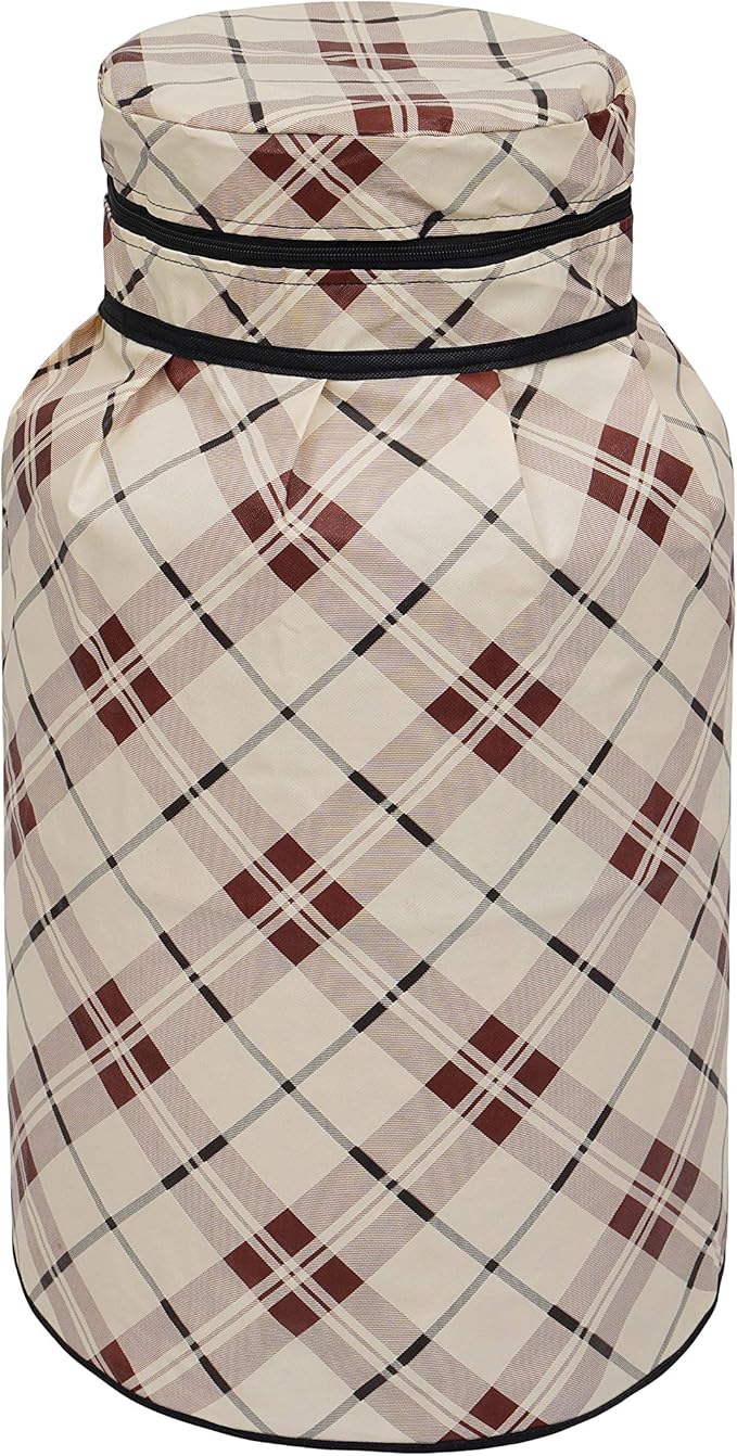 Lithara LPG PVC Gas Cylinder Cover (25 * 21 Inches), Multicolour CYCA01