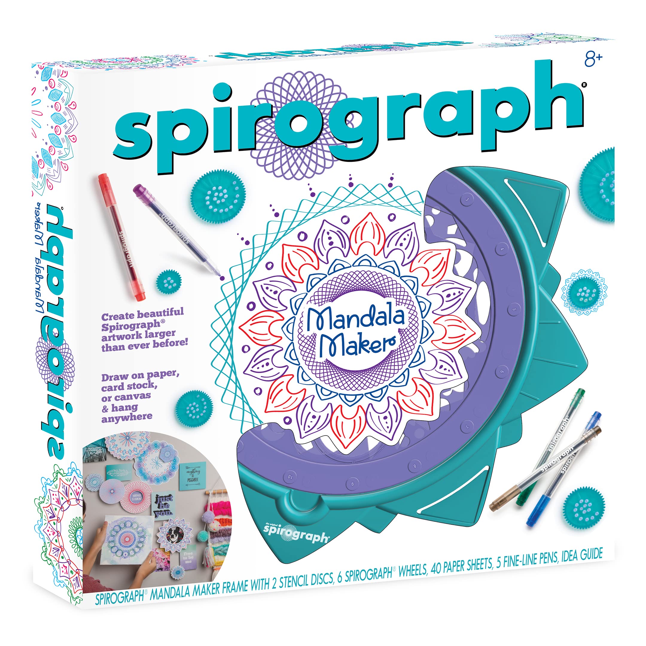 Spirograph Mandala | Creative Drawings | Christmas Presents | Ages 8+