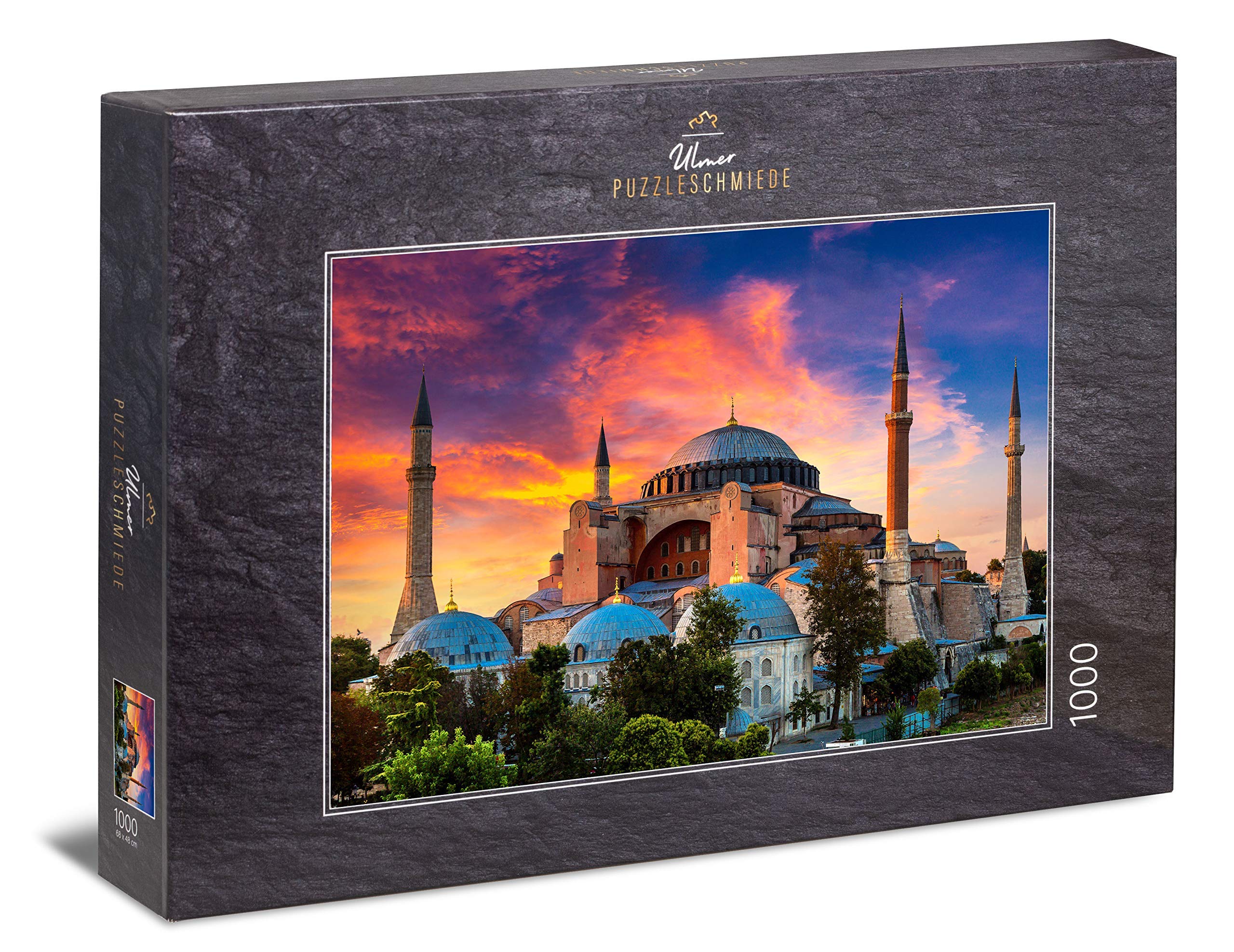 Ulmer Puzzleschmiede - Puzzle "Istanbul": 1000 pieces jigsaw puzzle - Hagia Sophia, Istanbul, Turkey
