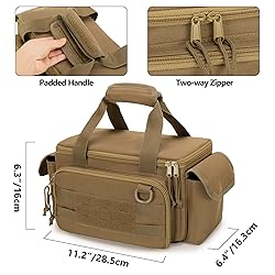 Rexmica Small Tool Bag with Anti-friction and Thick
