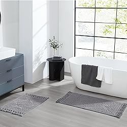 Jean Pierre - Ricardo Bath Mats, Set of 2 Woven