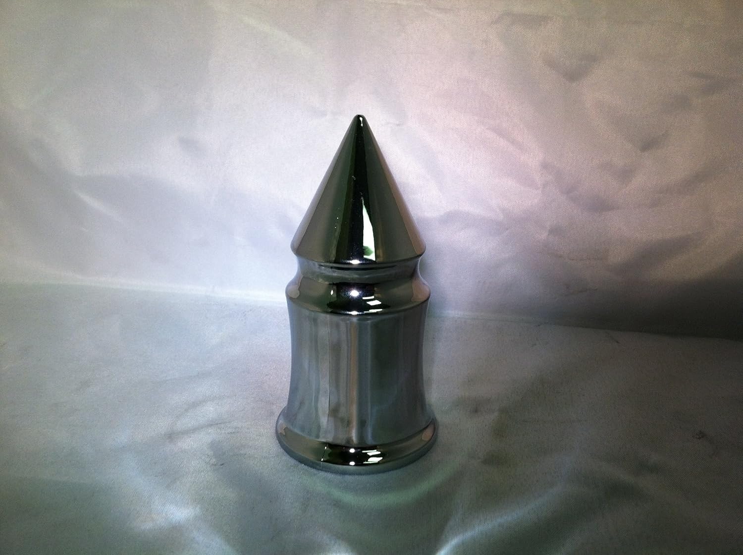 10 Pack Spike Lug Nut Covers Chrome 4.5 Tall 33mm Push On Amazon.co.uk