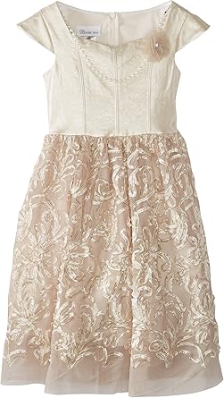 bonnie jean brocade dress