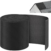 Ridge Exhaust Vent Mesh 32.8' L x 9.8" W （Nail Not Included）Atticdefense Ridge Vent Mesh Roll Ridge Vents for Roofs, Activated Carbon Filter Cotton with Strong Adsorption &amp; Breathability