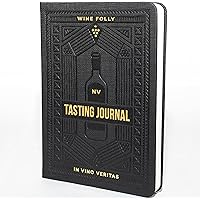 Wine Folly Wine Journal Guided Wine Tasting Notes (5" x 7" B6 Notebook) - Features 4 Step Tasting Method, Wine Color Referenc