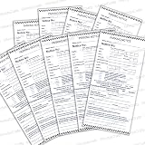 AndysCrafts Fake Parking Tickets in Real Holders 10 Pack Prank Kit view 2