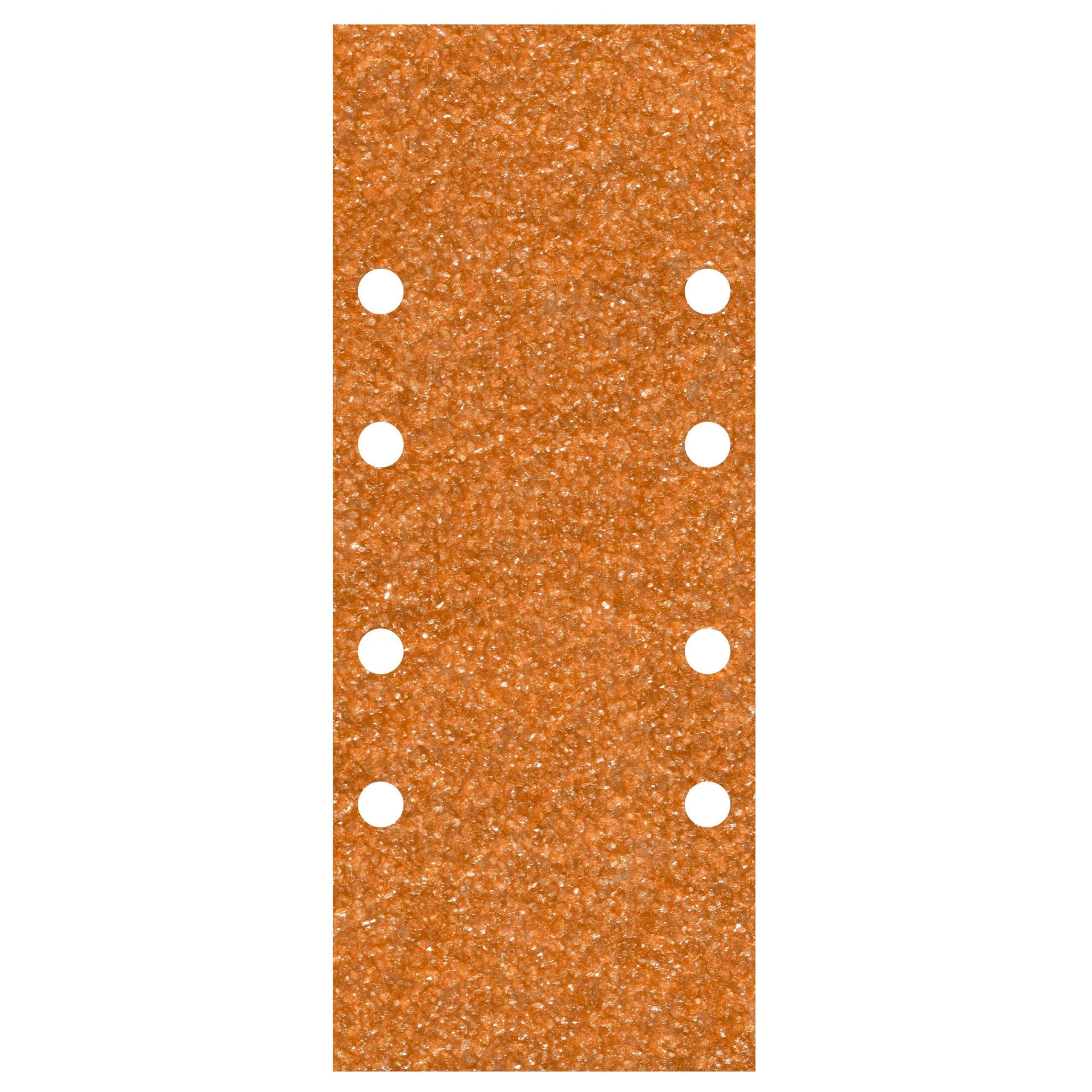 wolfcraft 5 Easy-Fix Sanding Sheets for Wood/Metal, 93 x 230 mm, grain 120 I 1963000