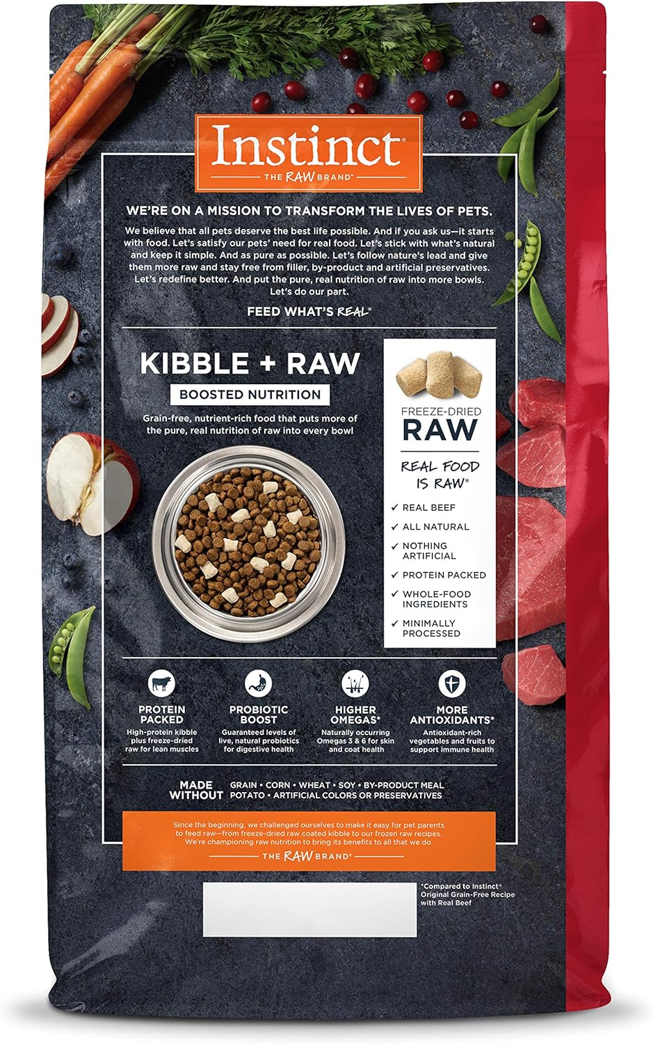 natural instinct dog food amazon