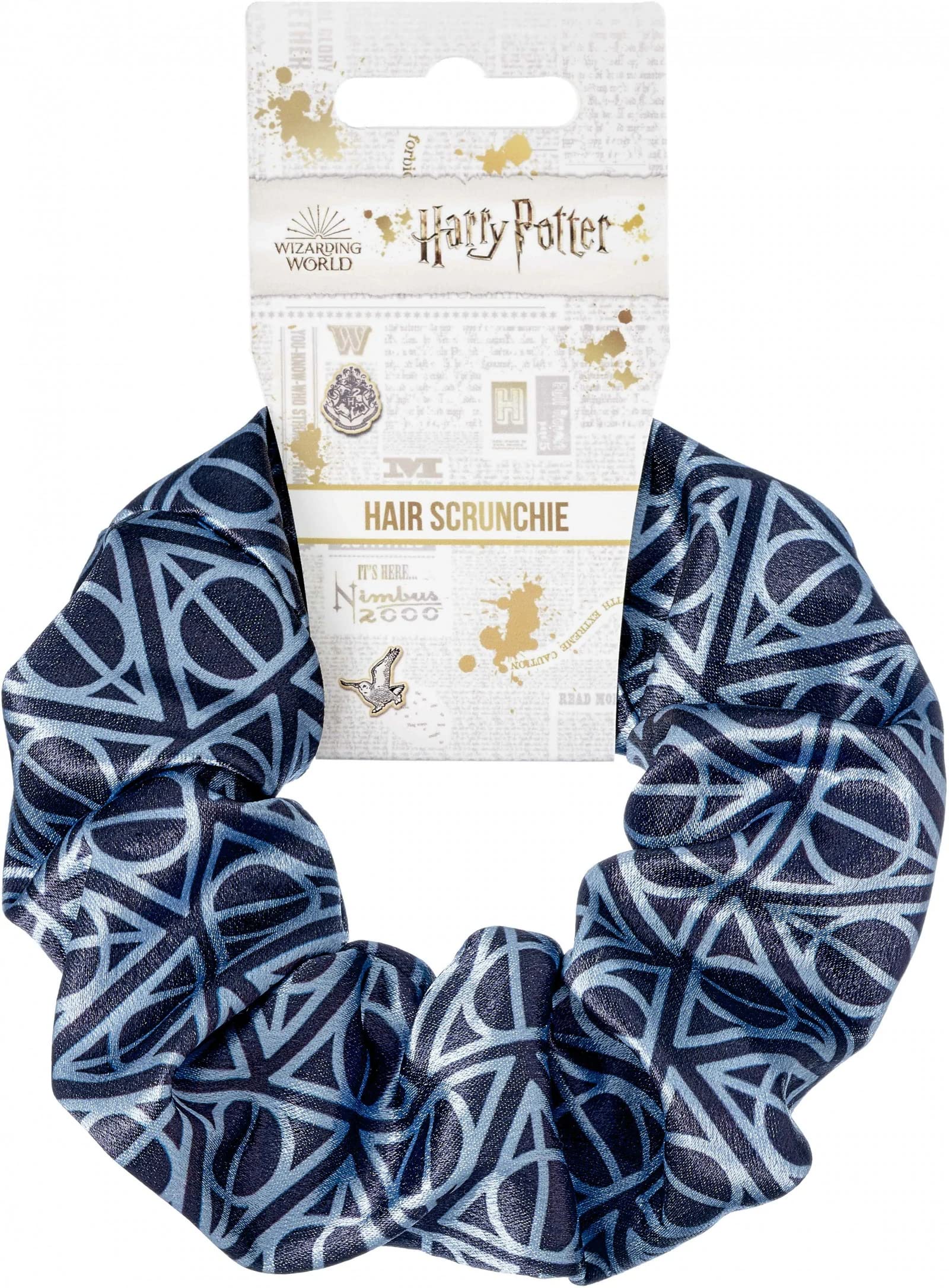 Official Harry Potter Deathly Hallows Hair Scrunchie by The Carat Shop