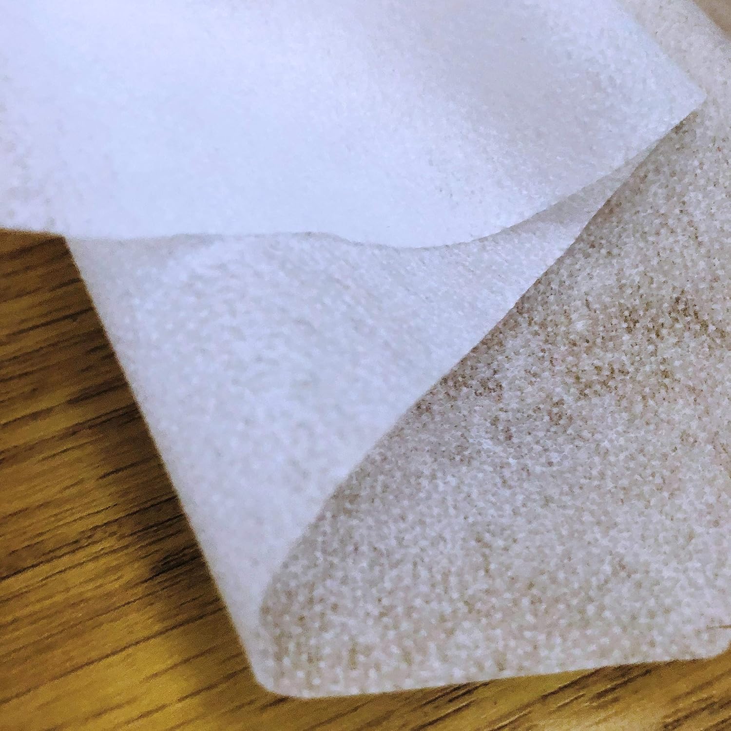 Iron on Fusible Interfacing for Dressmaking and Crafts White (Light