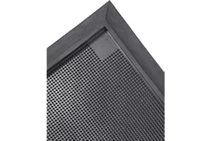 Notrax 351 Sani-Trax Plus Disinfectant Mat, Shoe Sanitizing Mat for Entryways, 32"x39", 351S3239BL, Black