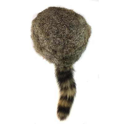 Buy surell Coonskin Davy Crockett Hat 
