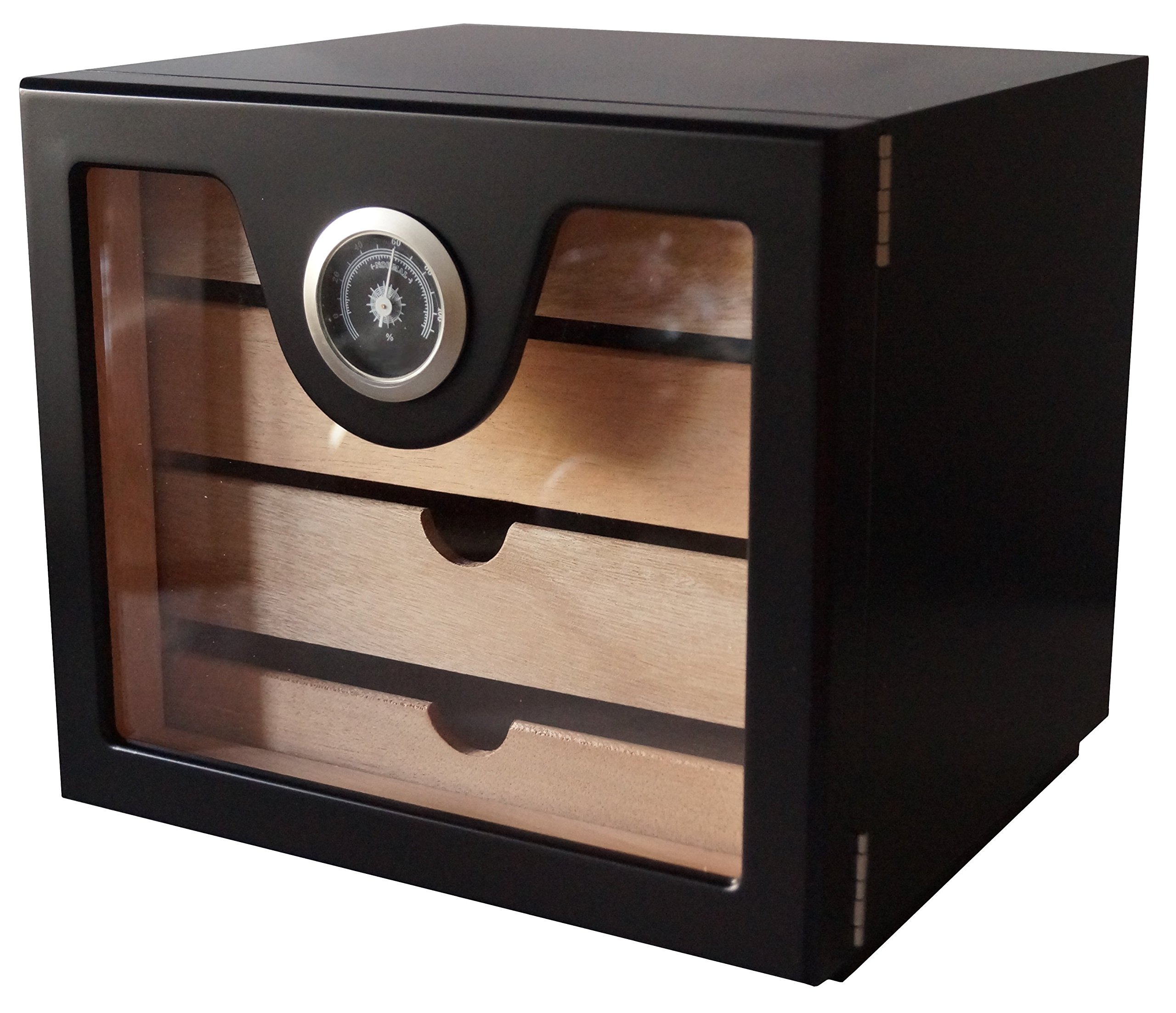 GERMANUS Cigar Humidor Cabinet Base (Black)