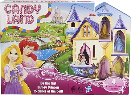 Amazon Com Hasbro Candy Land Game Disney Princess Edition Board