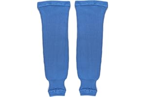 Pear Sox Pro Weight Solid Color Hockey Socks (Sky, Adult)