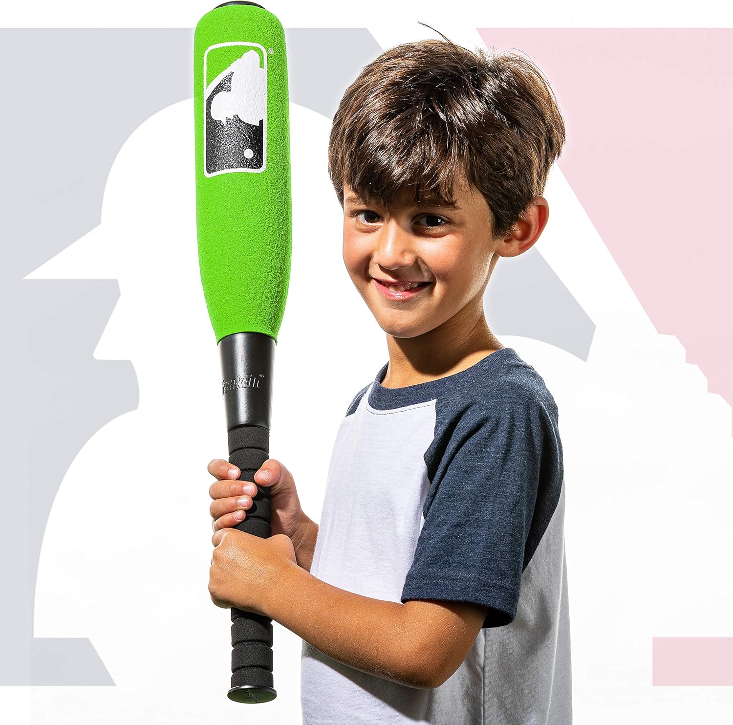 Franklin Sports Foam Baseball Set - Kids Baseball and Bat Set - Includes Foam Bat and Ball - Colors May Vary - Perfect for Beginners - Official MLB Licensed Product, Assorted : Baseball Equipment : Sports & Outdoors