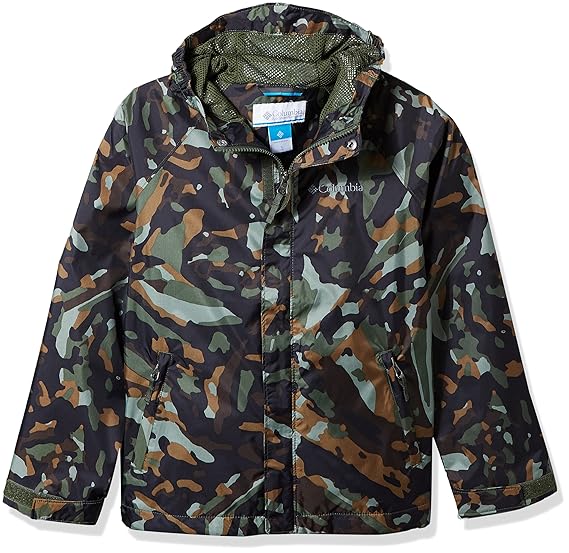 columbia camo rain jacket