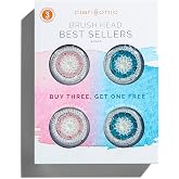Clarisonic Replacement Brush Head Best Sellers - Deep Pore Cleanse and Radiance, 4 pack
