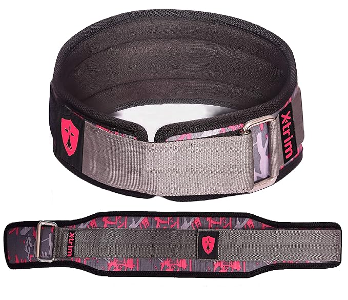 Buy Xtrim Dura Belt Women Gym Fitness Weight Lifting Belt Foam Padded