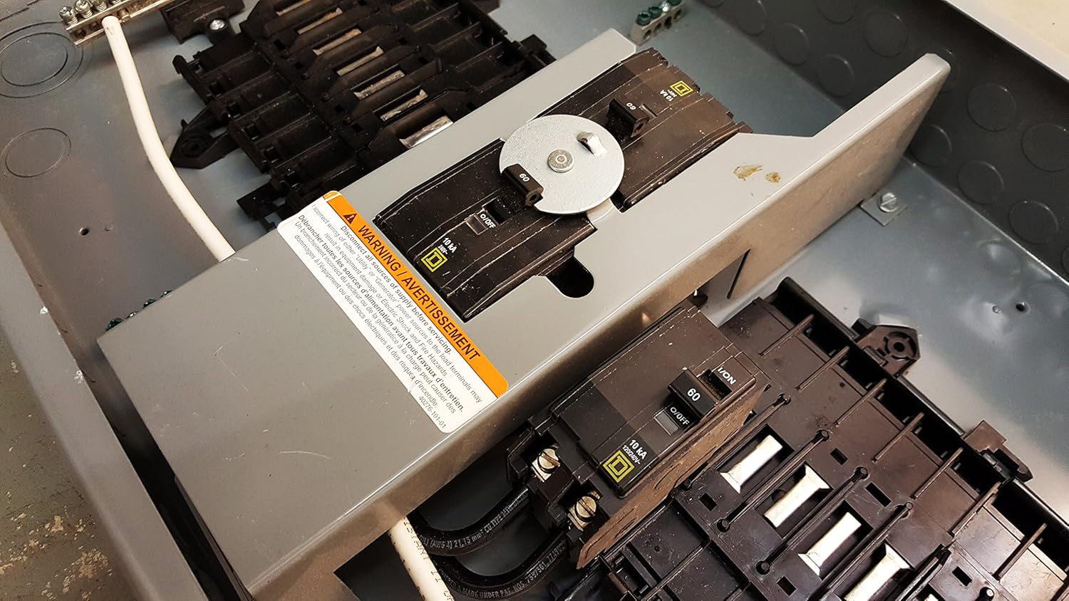 Grey Schneider Electric Qogp3p604436200 200 Amp Square D Combination Generator Panel With 36 Circuits Backup And 80 Circuits Total Cables Electrical Tools Home Improvement