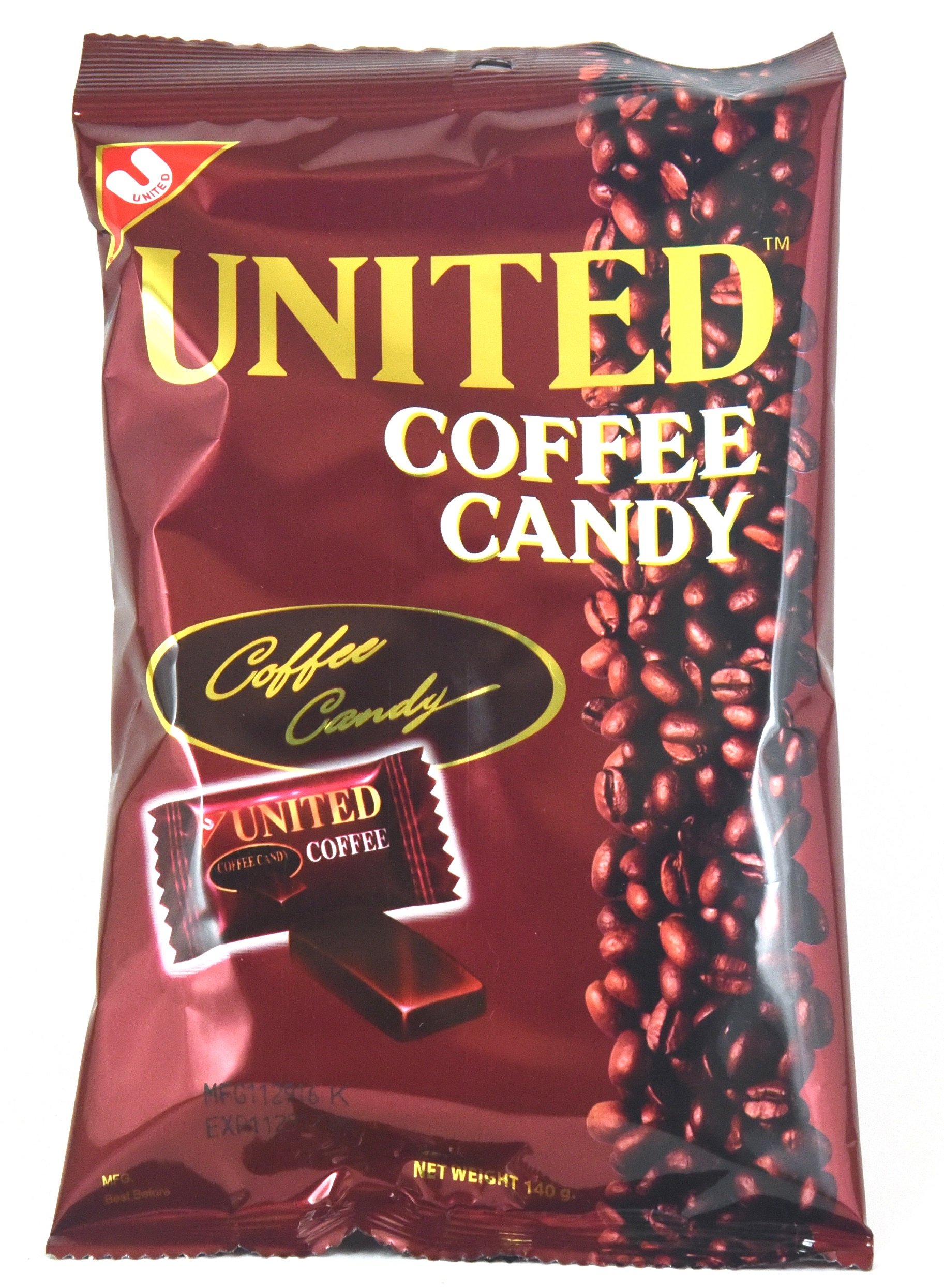 United Coffee Candy 4.94oz 6 Bags of 4.94oz ea Grocery