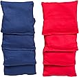 Tailgate360 Corn Hole and Bean Bag Toss Size Bean Bags, 8 Pack