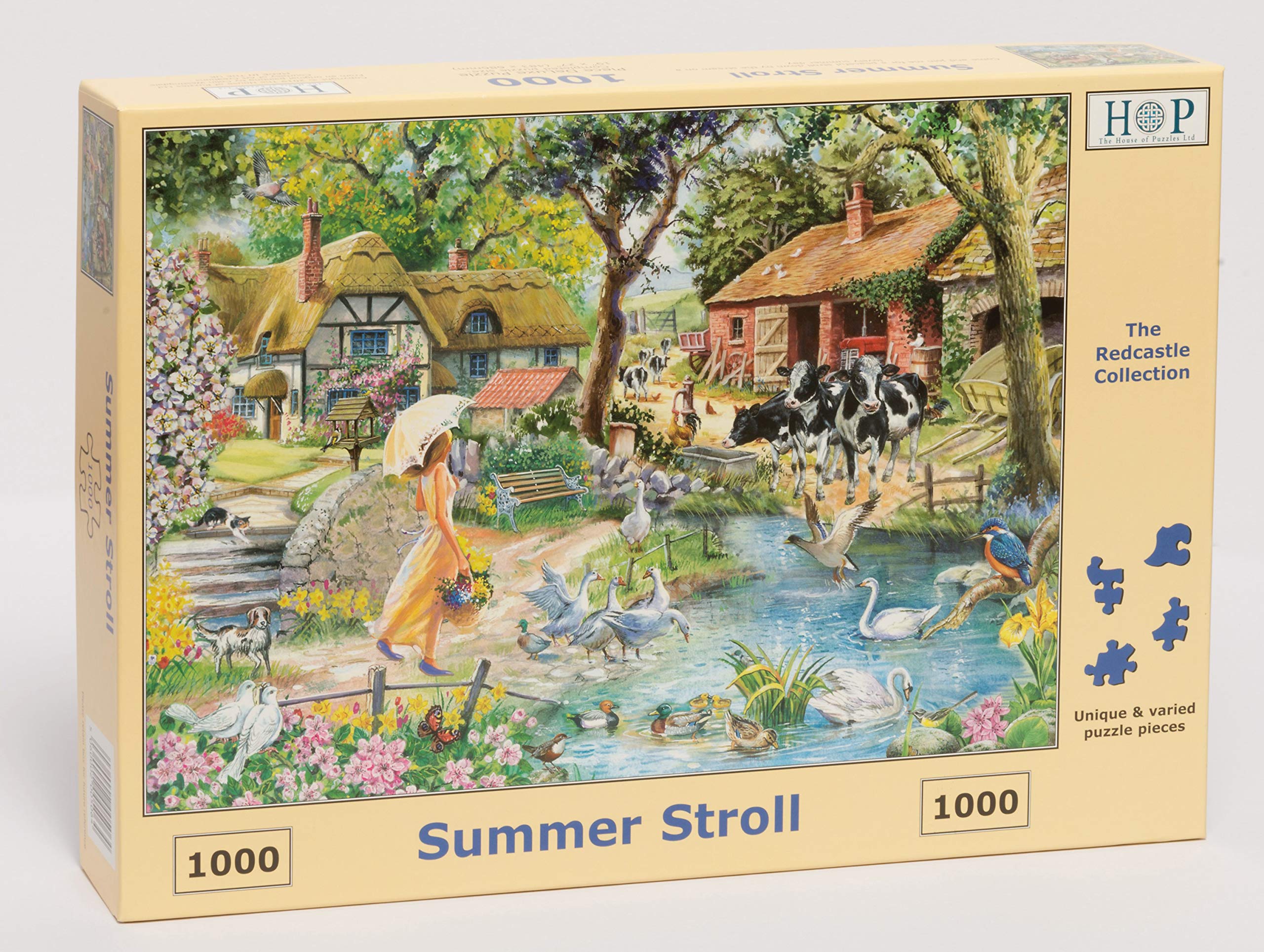 The House of Puzzles - 1000 Piece Jigsaw Puzzle - Summer Stroll