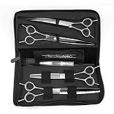 Chris Christensen Classic Series Grooming Shears, Full Set of Shears With Case, Groom Like a Professional, Any Skill Level, Made From 440C Japanese Steel