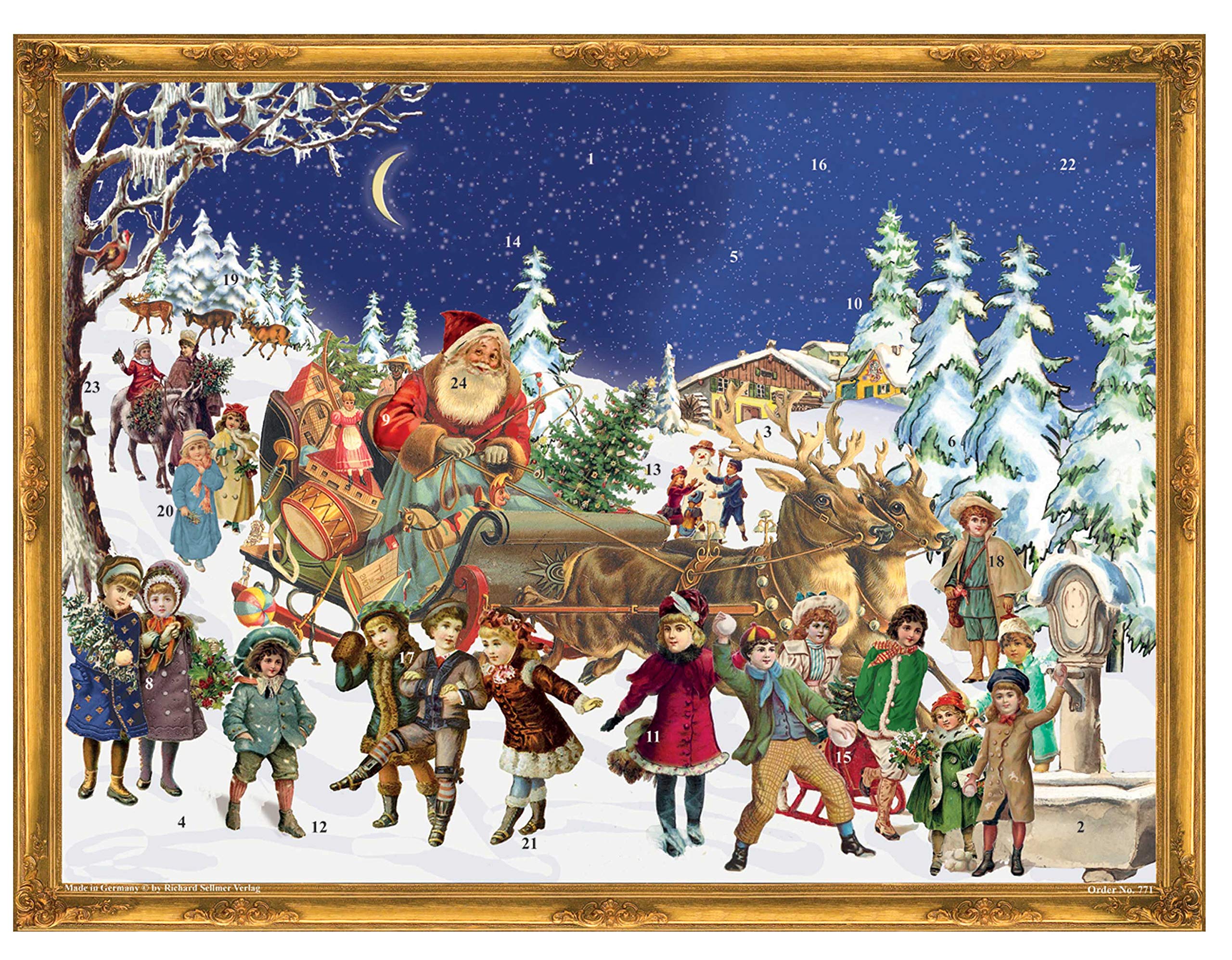 Advent Calendar "The Sleigh"