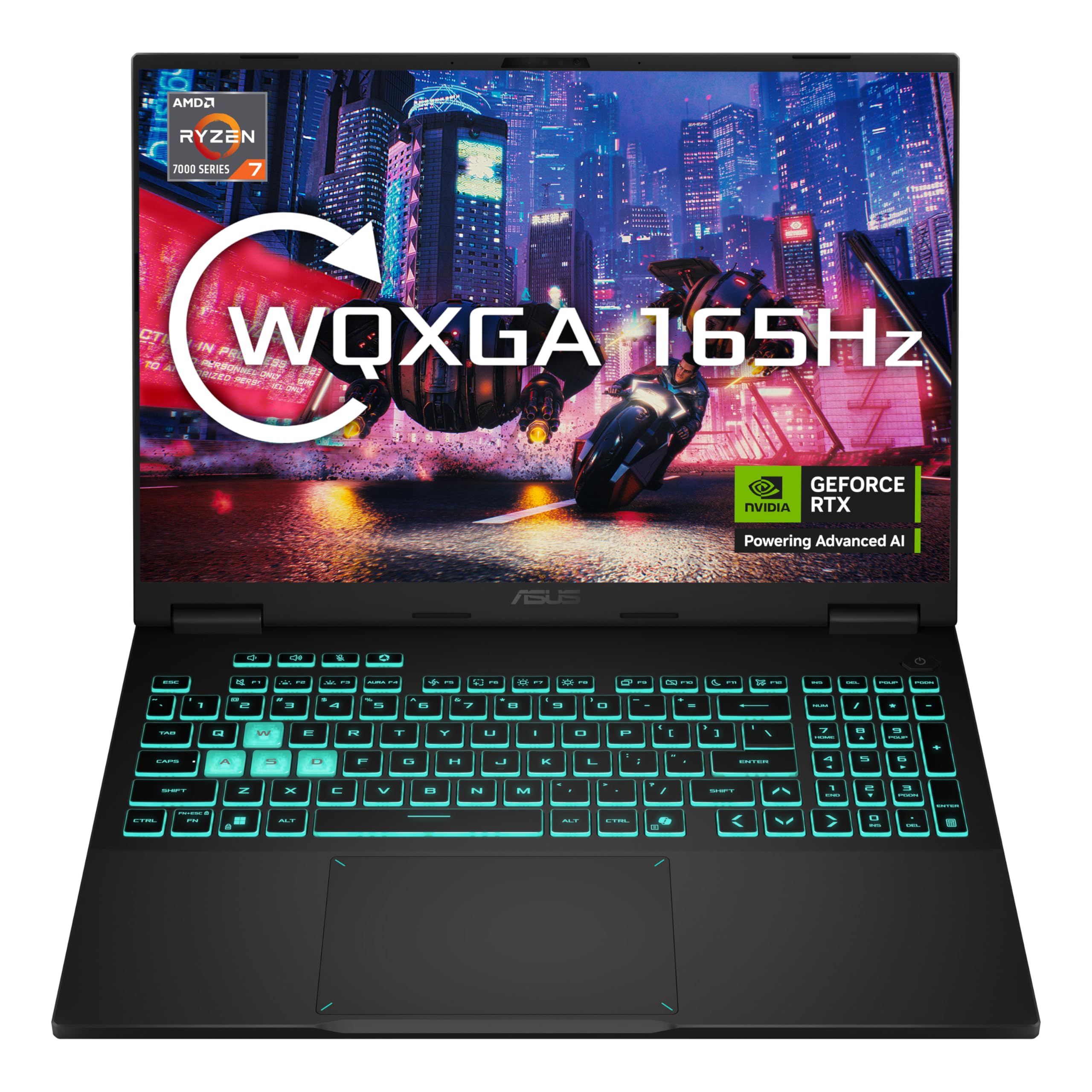 ASUS TUF A16 FA608UMI 16.0" WUXGA 165Hz Gaming Laptop (AMD Ryzen 7 260, NVIDIA GeForce RTX 5060 Laptop GPU, 16GB RAM, 1TB PCIe SSD, 3 Month Xbox Game Pass, Windows 11)