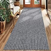 koloko 2ft x 6ft Runner Rug Non-Slip Outdoor Indoor Carpet Runner Custom Size Floor Runners Area Rugs Mat with Rubber Backing for Hallway Entryway Balcony Patio Kitchen Garage Stair Laundry