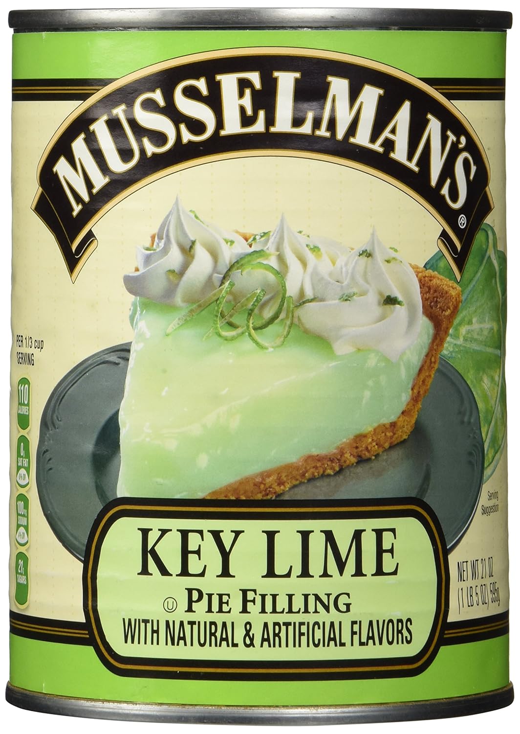 Amazon Com Musselman S Key Lime Pie Filling Pie And Cobbler Fillings Grocery Gourmet Food